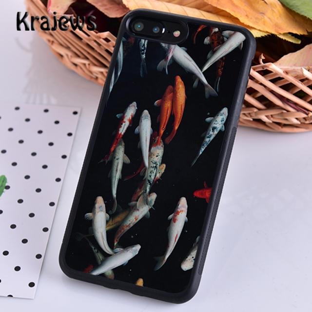 KOI CARP FISH For iPhone 17 Air 16 Phone Case Cover 15 14 plus 12 13 pro max coque Shell Fundas