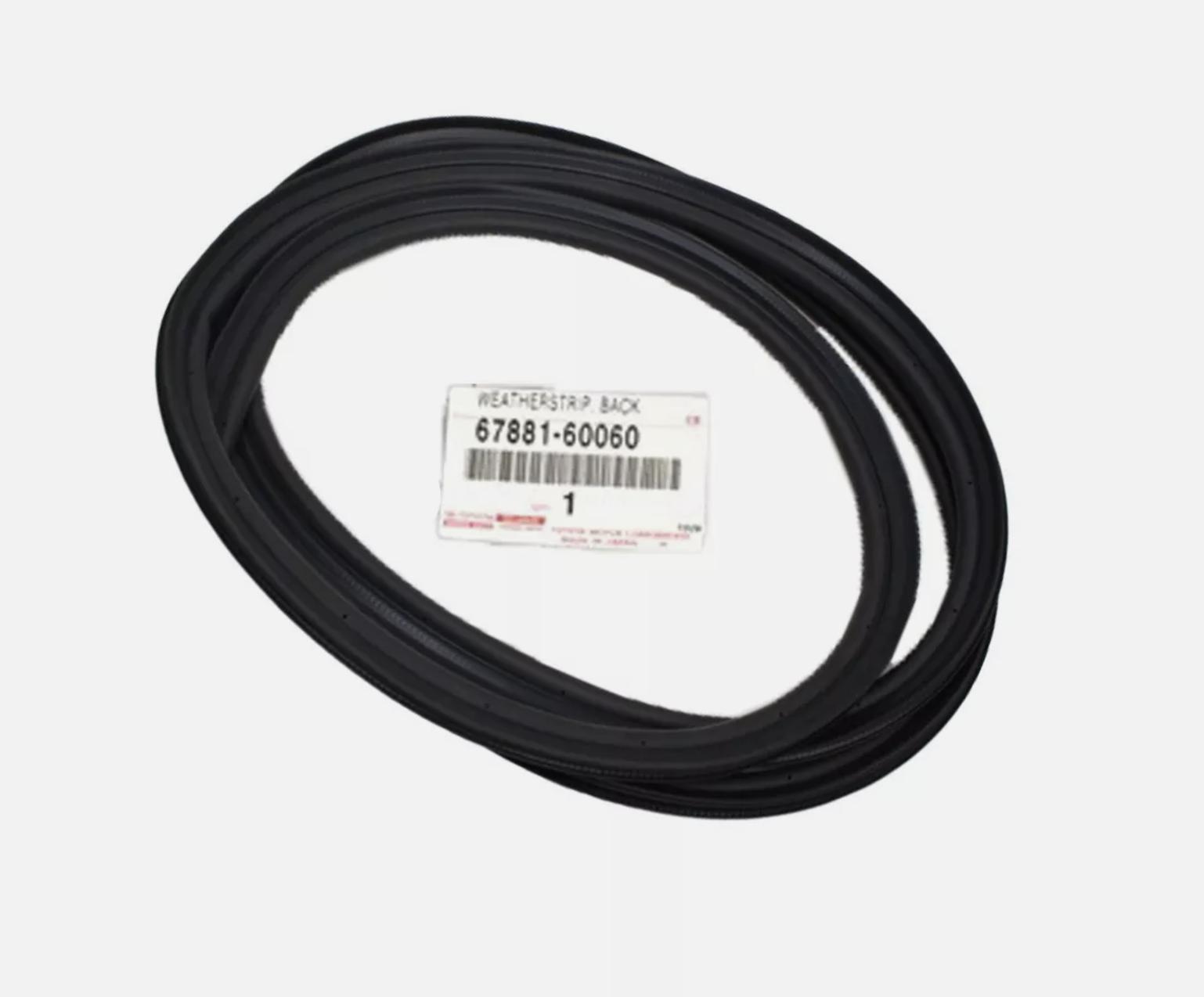 

TOYOTA Land Cruiser LX450 FZJ80 Back Door Lift Gate Trunk Weatherstrip Seal OEM