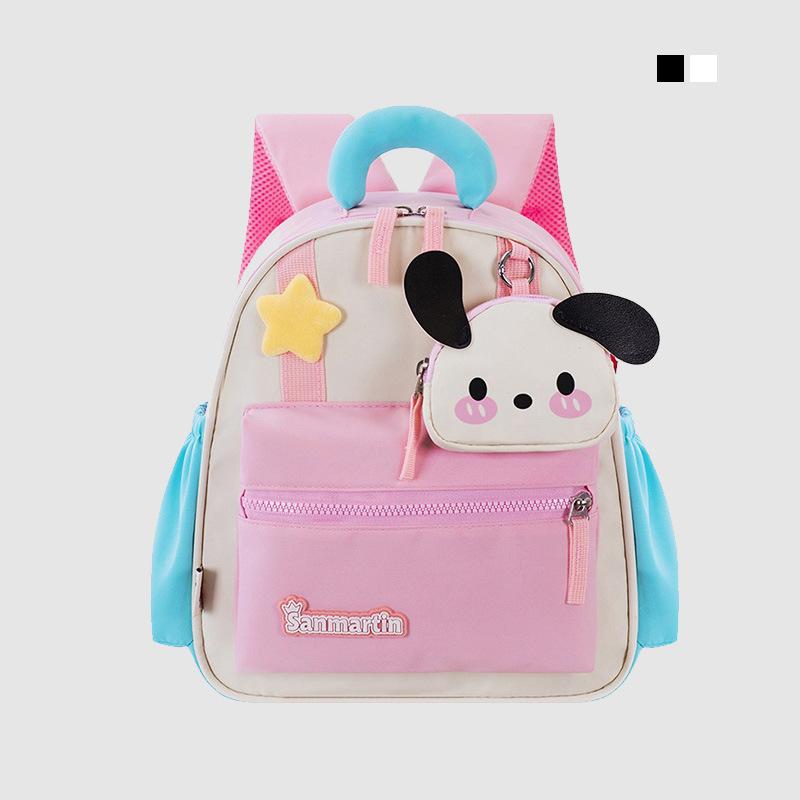 Kindergarten school bag girls children go out small backpack pink cute backpack girls bag Melody bag