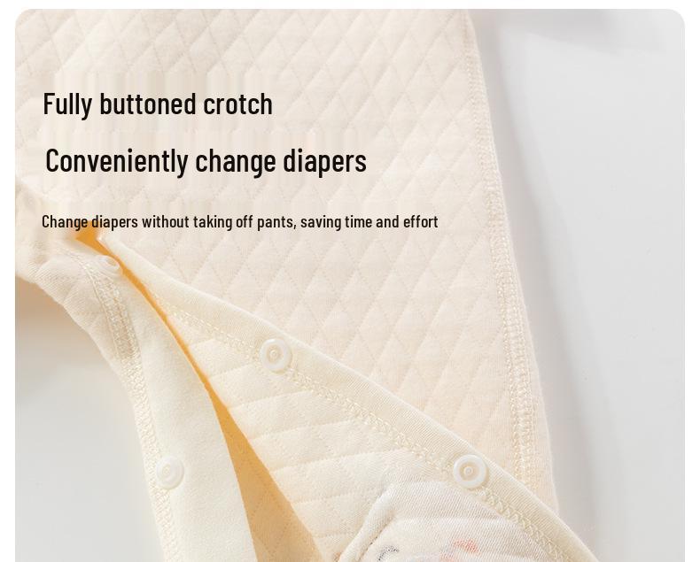 Baby- & Kleinkind-Thermo-Set: Hochtailliertes, dreilagiges zweiteiliges Set für Jungen & Mädchen. Gemütliche Herbst-/Winterkleidung.