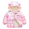 Winter Down Coats for Toddler Kids Baby Boys Girls Plush Lining Jacket Outerwear Newborn Infant Puffer Outcoat with Hoods 0-7T