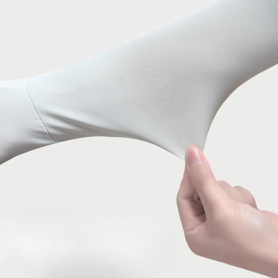 Sunscreen Sleeves for Women In Summer UV Anti Illuminated Ice Silk Driving Sunshade Cool Feeling Extended Arm Cover Outdoor Riding Ice Sleeves