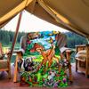 1 Stück, Disney Glücklicher Bambi & Freunde Decke Kuscheldecke für alle Jahreszeiten, Outdoor-Decken, Wohnzimmer, Reisen, Camping