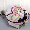 1pc Rainbow Hair Anime Girl Outdoor Umbrella - Automatic Opening/Closing, Portable 3-Fold Design, 8-Bone Iron Frame, Perfect Gift for Fans, Trave