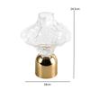 Irregular Semi Transparent Glass Vase, Geometric Flower Arrangement, Glass Container, Living Room Decoration Metal Vase