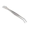 Crescent Moon Head Bonsai Tweezers Set 2-in-1 Design Rake Spatula Tools Long Plant Tweezers