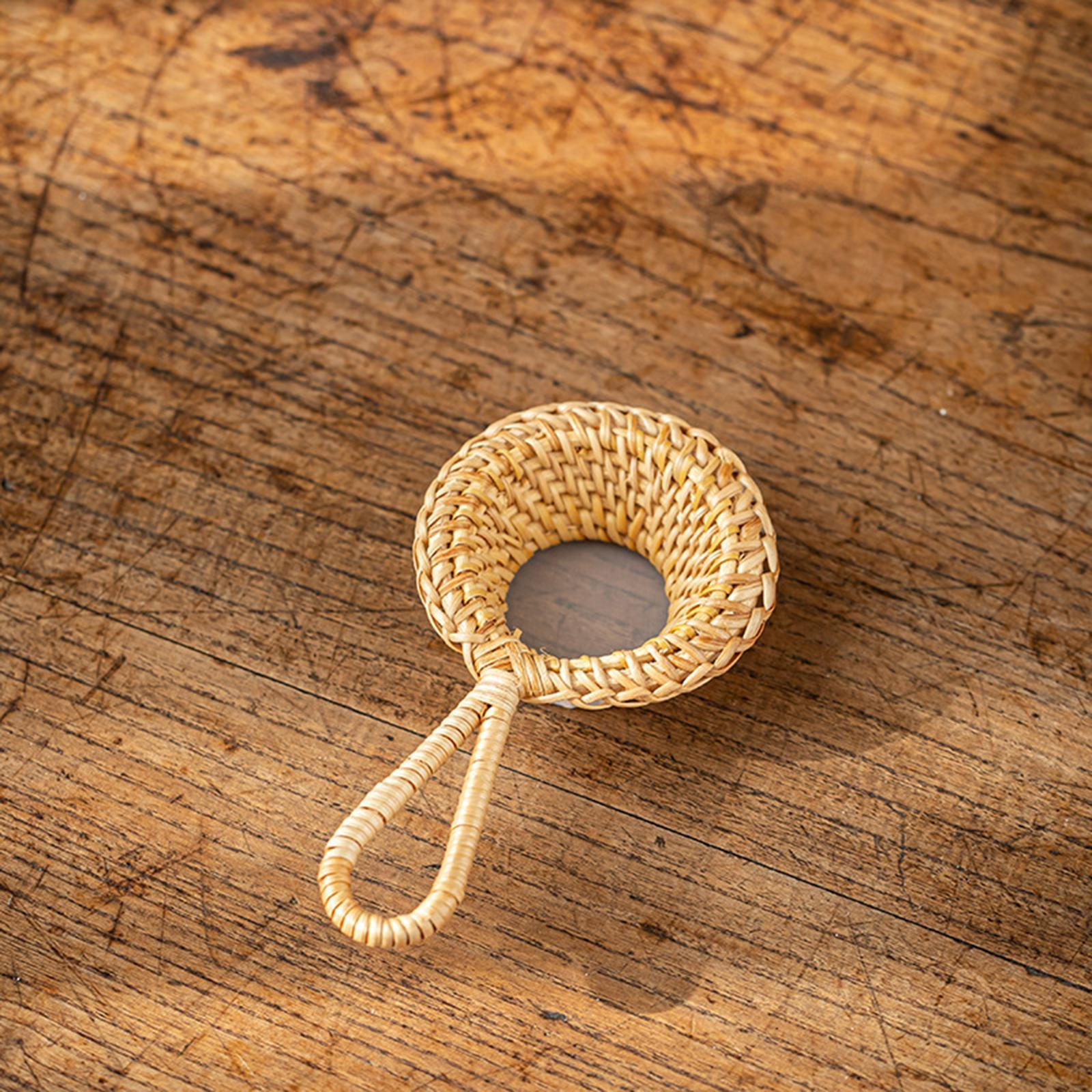 

Фильтр для заваривания чая из бамбука с мелкой сеткой, традиционный китайский прочный, не пропускающий воду Cross Infuser