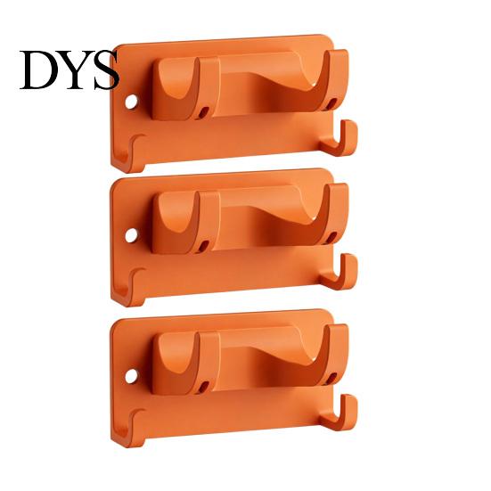 Compact Tool Holder for Balcony Wall Mount Garage Organizer, Heavy Duty ABS Storage Bracket, Weather Waterproof Rack Outdoor Resistant Multi-Purpose