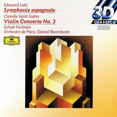 CD LALO, SAINT-SAENS, PERLMAN; BARENBO - Symphonie Espagnole / Violin Concer 4299772 Deutsche Grammo 1991 Germany Classical Used