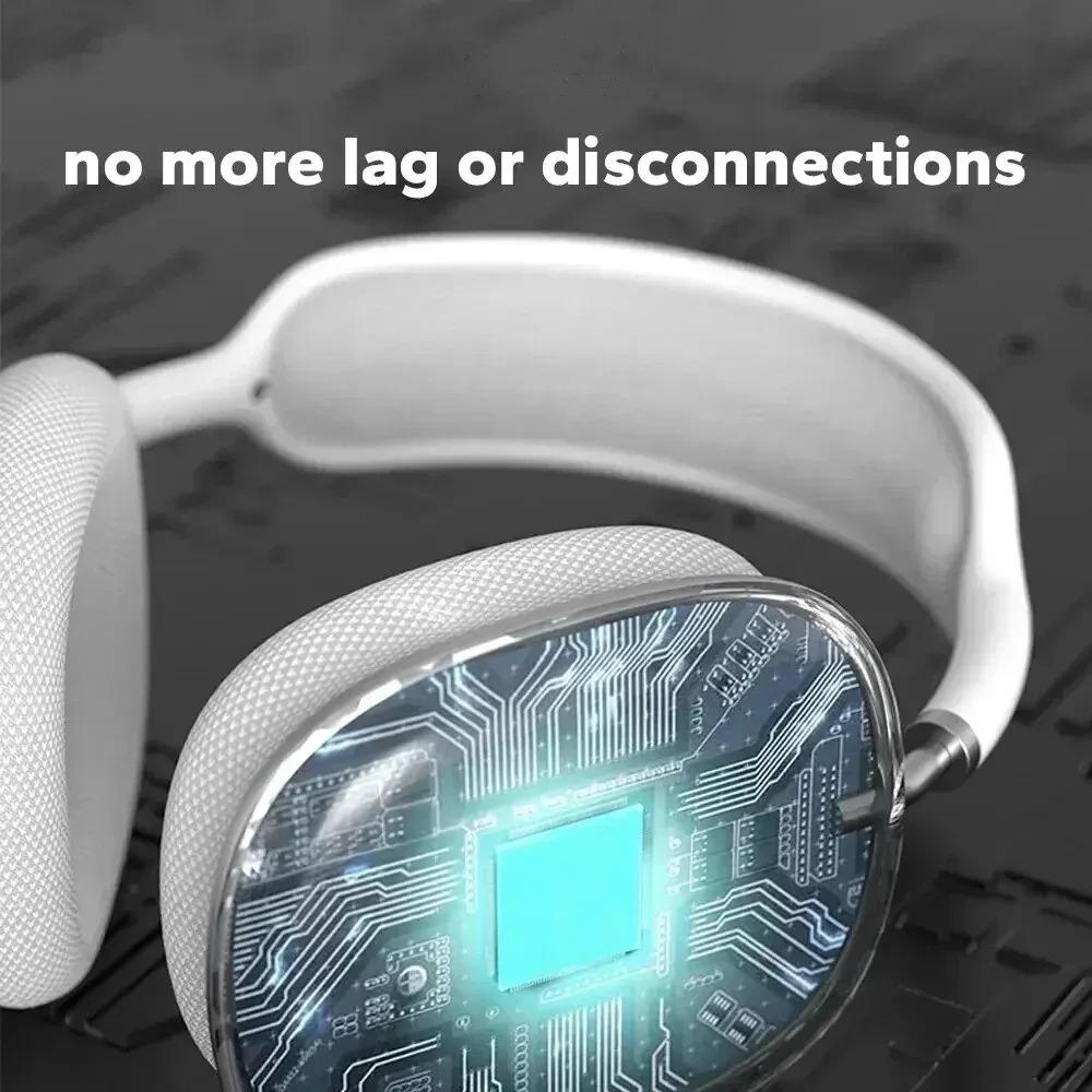Cuffie Wireless con Comodo Cotone per la Testa HiFi Stereo Musica HD Cancellazione del Rumore Cuffie con Microfono Auricolari Per Tutti gli Smartphone