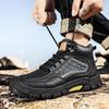 Genuine Leather Men Shoes Sneakers Waterproof Outdoor Men Boots Comfortable Men Walking Hiking Shoes