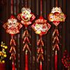 Elegant Chinese New Year Decoration 2025 Snake Year Pendant Hangings For Joyful Spring Festival Home Setup