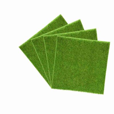 Artificial Turf Lawn Grass Plants For Miniature Dollhouse Landscaping Decoration(30 X 30cm)