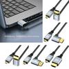 6x2.3mm Video to 10.5x2.5mm Cable Fast Speed for 1080p 8K60hz Video Cord Bidirectional Transmission with Gold Contacts