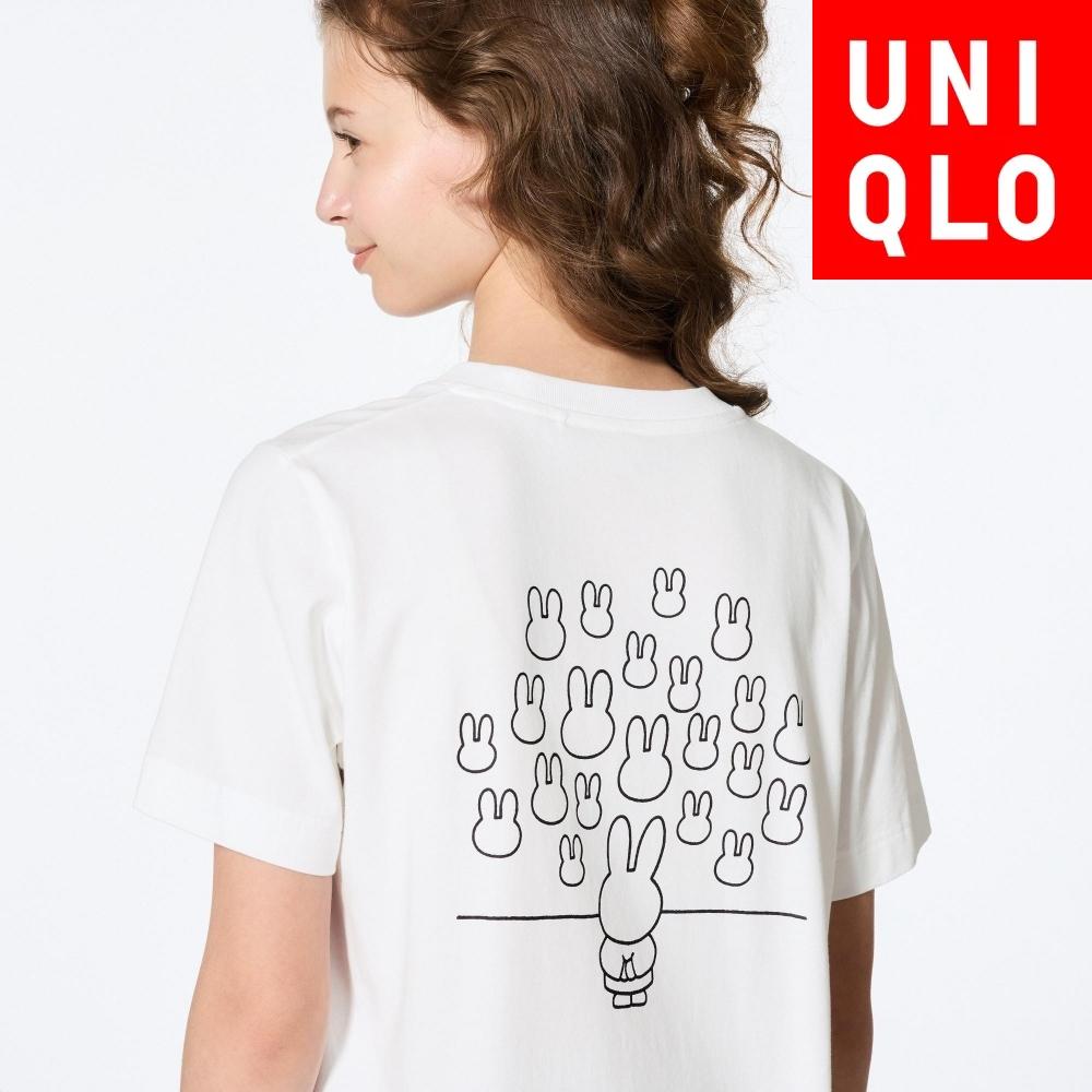 

Uniqlo Футболка Miffy UT с коротким рукавом и принтом A
