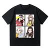 Kpop BP Jump 2025 T-Shirts Rosa Mädchenband Kleidung Entzückende Anime Grafik T-Shirts Sommer Hochwertige Baumwolle Bequeme Y2K Tops