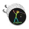 Magnetic Golf Ball Marker Position Marker Golf Cap Clips Funny Golf Hat Clips  Men Women
