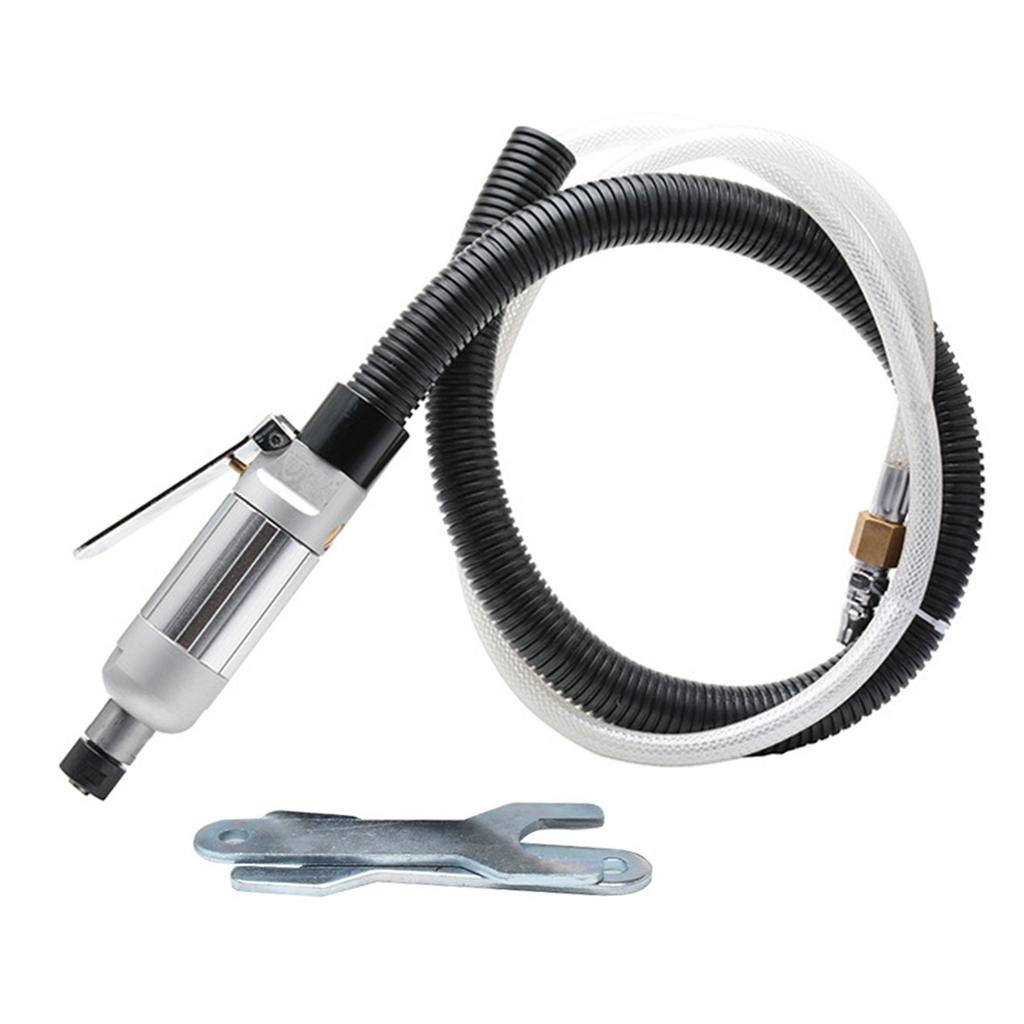 Tire Repair Tool 1/4in Pneumatic Angle Grinder Grinding Engraving Polishing Machine 25000RPM Air Die Grinder with Wrench