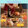 Themed Cartoon Thanksgiving Animal Pattern Paper Desktop Ornament Props Party