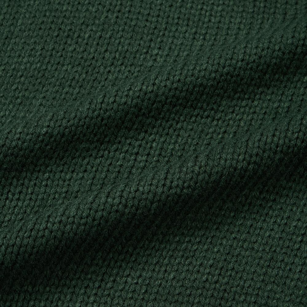 AMFEAST Chunky Funky Argyle Sweater Green