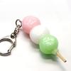 Food sample keychain dumplings that look like they could eat them 131OK - Three-colored