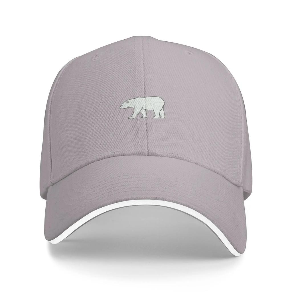 White Polar Bear Baseball Cap Unisex Women Print Trucker Hat Spring Trendy Running Hippie Hot Sale Snapback Cap