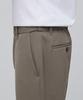 Musinsa Standard Semi Bootcut Hidden Elastic Waist Slacks [Dusty Beige]