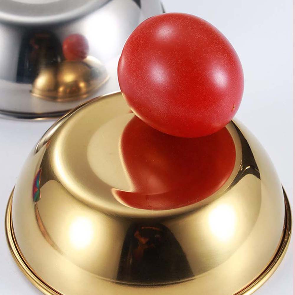 Home Essential Tableware Stainless Steel Seasoning Dish Food Snack Dish Small Bowl Sauce Plate