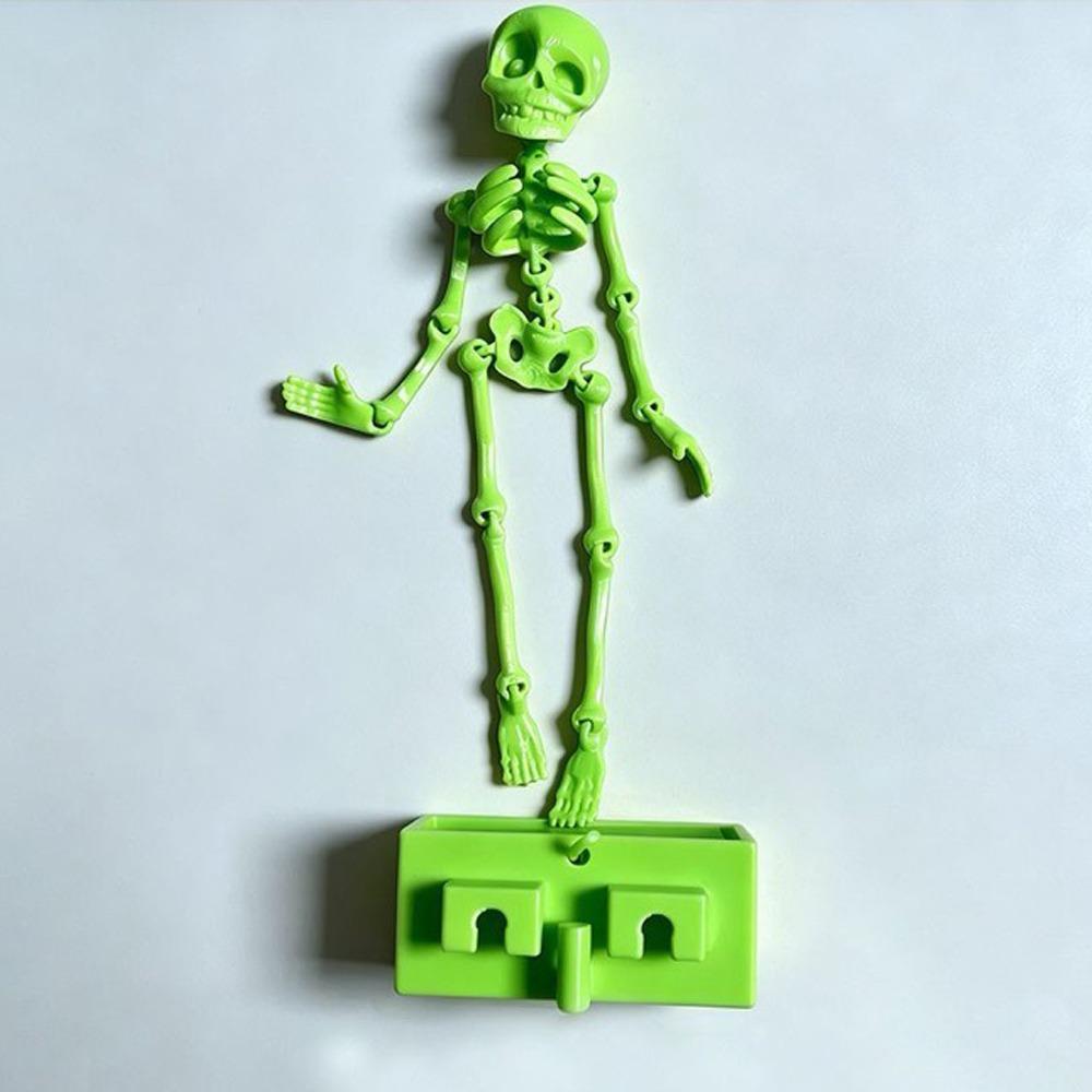 with Suction Base Dancing Skeleton Aquarium Bubbler Wiggling Skeleton Ornament Aquatic Landscaping