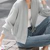 Giacca da Baseball Leggera e Traspirante da Donna Estiva Casual Semplice Larga e Sottile Protezione Solare Top Ombreggiante