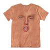 2026 Donald Trump Face Print T-shirt Funny Streetwear O-neck Plus T Shirts Humour Gift Personality Trend New Design Unisex Tee