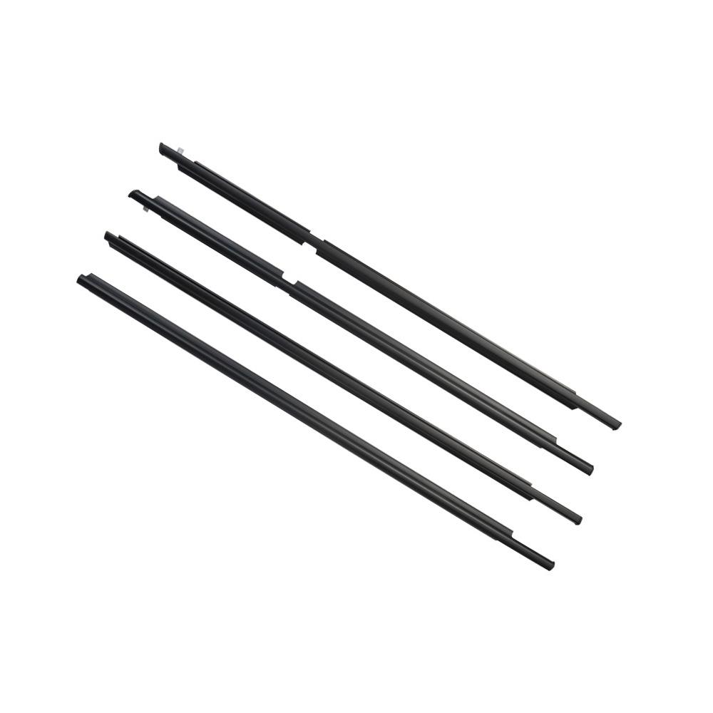 4-Piece Sealed Window Trim for Toyota 4Runner (2003-2009) Models, Part Numbers: 68161-35060, 68162.