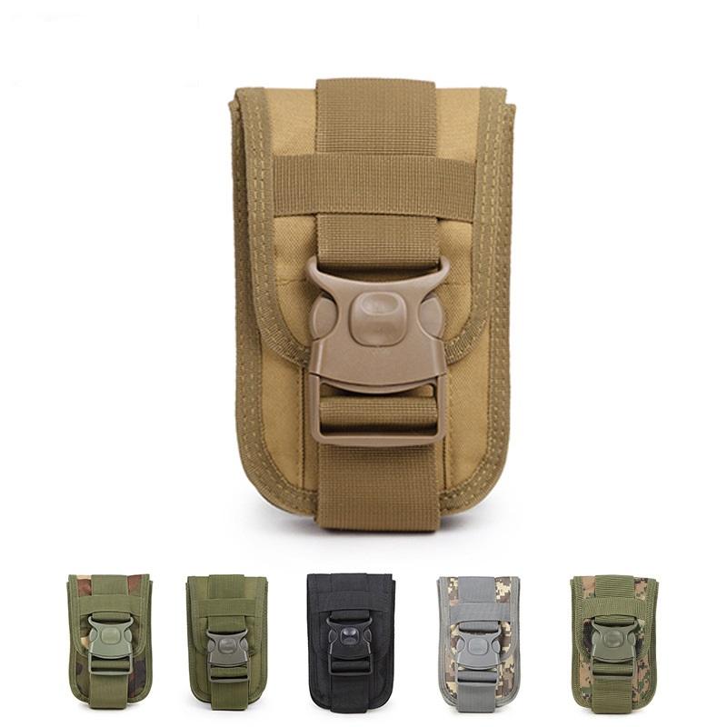 AYPPRO Most Popular Outdoor Tactical Waist Solid Sports Bag Phone Pouch Wallet Molle Pouch Mobile Phone Bag