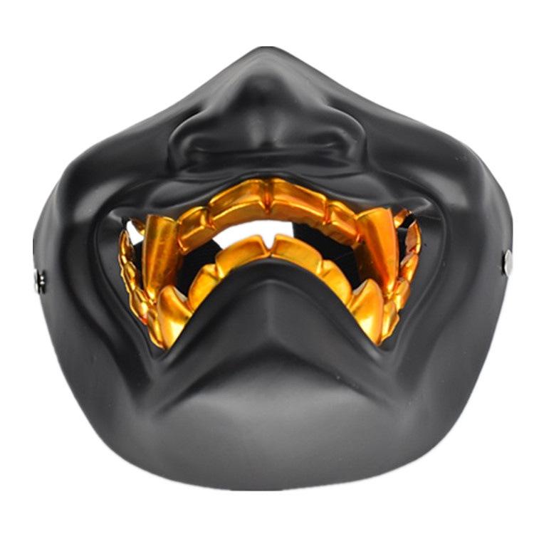 

Half Face Eyecatching Hannya Masks In Various Styles For Festive Occasions Old Black Mask