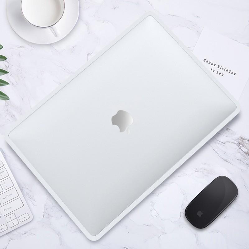 Clear Shockproof Laptop Case MacBook Pro 13 14 16 Air 15.3 Inch M1-M4 Compatible PCTPU Hard Shell Cover