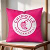 Food CChipotleS Cushion Cover Natural Linen Organic Fabric DoubleSided Printing Couch Pillow Covers Home Decor
