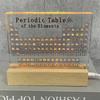 Latest Models Acrylic Periodic Table Figurines Mendeleev Element Desk Decor Chemistry Display House Accessories Gift