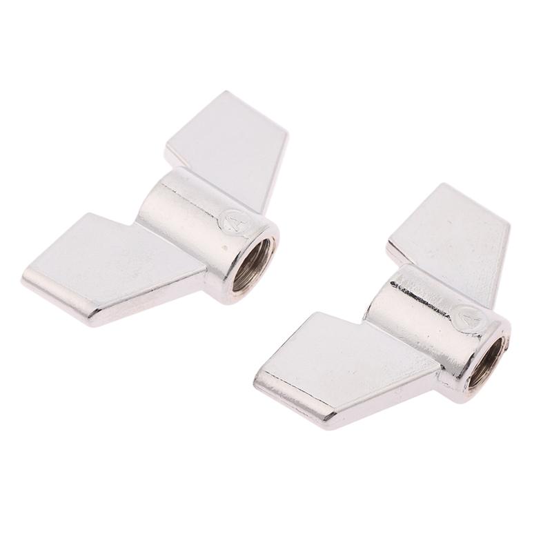 Davul Aksesuarları Zil Standı Somun Braket Vida Boru Kelepçesi Somun Alüminyum Alaşım El Düğmesi