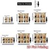 2D FLAT PRINTING 2pcs Curtains (Without Rod) Cats Watching Cherry Blossoms Popular Curtains Digital Printed Versatile Polyester