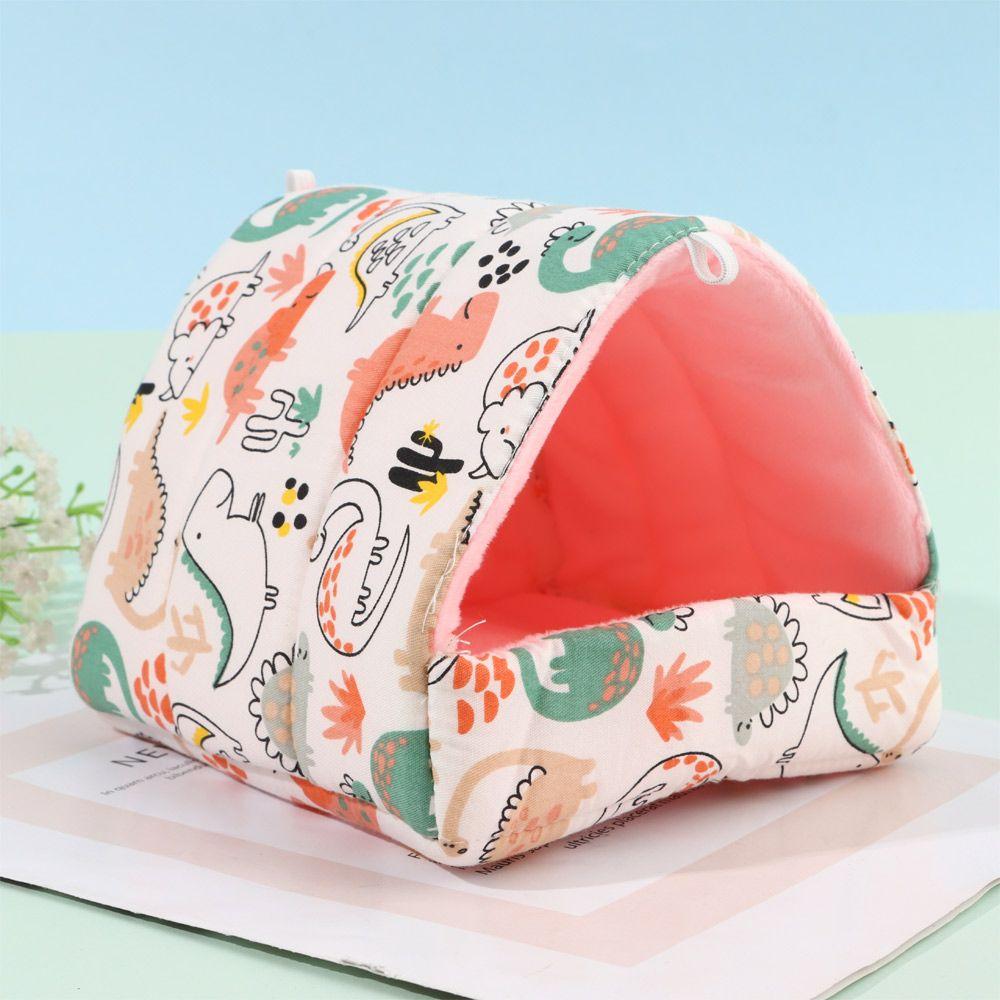 Soft Mini Cage Winter Rabbit Squirrel Hamster House Small Animal Sleeping Bed Guinea Pig Nest Warm Mat