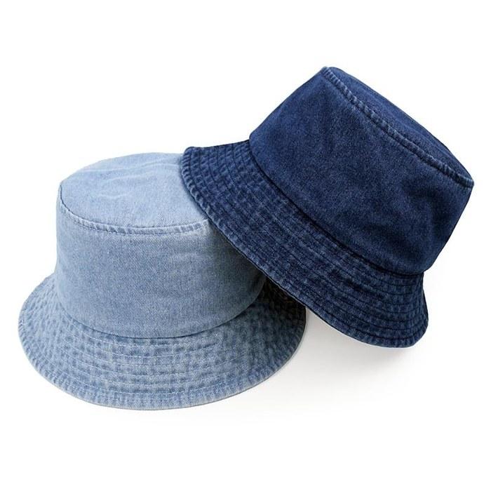 [the largest selection] Denim Bucket Hat (Dark Blue Denim)