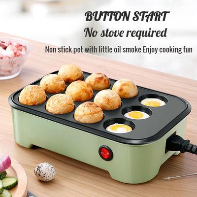 220V 12 Holes Chibi Maruko Baking Machine Household Electric Takoyaki Maker Octopus Balls Grill Pan Professional Cooking Tools