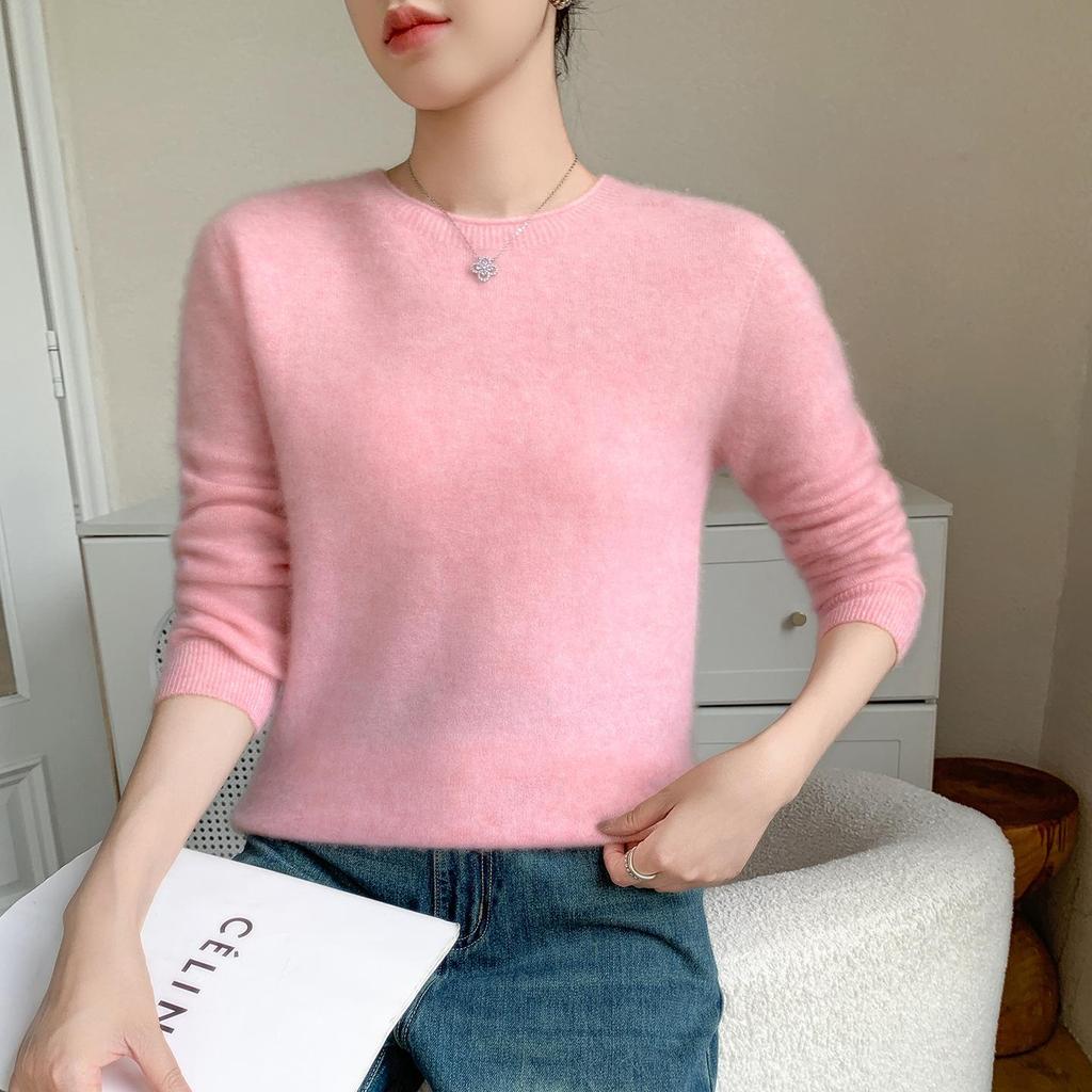 Women's Soft Cashmere Knit Saddle Shoulder Shirt - Versatile & Comfortable for Autumn/Winter