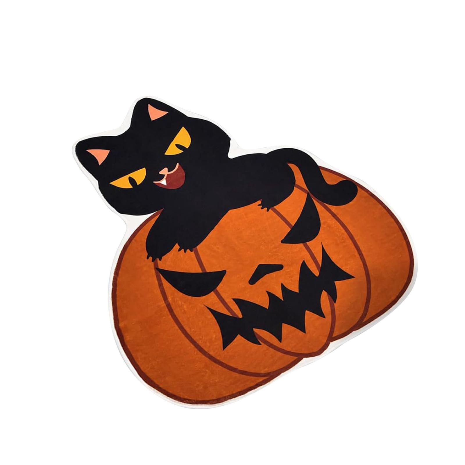 

Хэллоуин Маленькие Привидения Коврик для Пола Ванная Комната Абсорбирующий Имитация Кашемира Коврик для Ног Комната Спальня Декоративный Коврик One Size