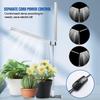 JCBritw Adjustable Dual-Head LED Grow Light, T12, White 6500K Full Spectrum, for Indoor Plants, Succulents, Houseplants, Hydroponics, Vegetable Grower