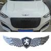 Alloy Car Side Badge Stickers Decal for Peugeot 308 208 U 207 3008 206 307 107 508 407 2008 306 406 408 205 4008 Front Hood Emblem
