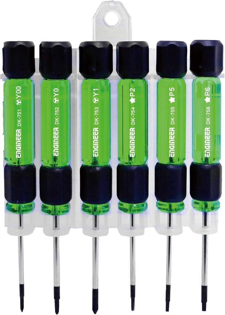 Engineer Precision Special Screwdriver Set for Y Type Pentalobe Screws Set of 6 & DK-705