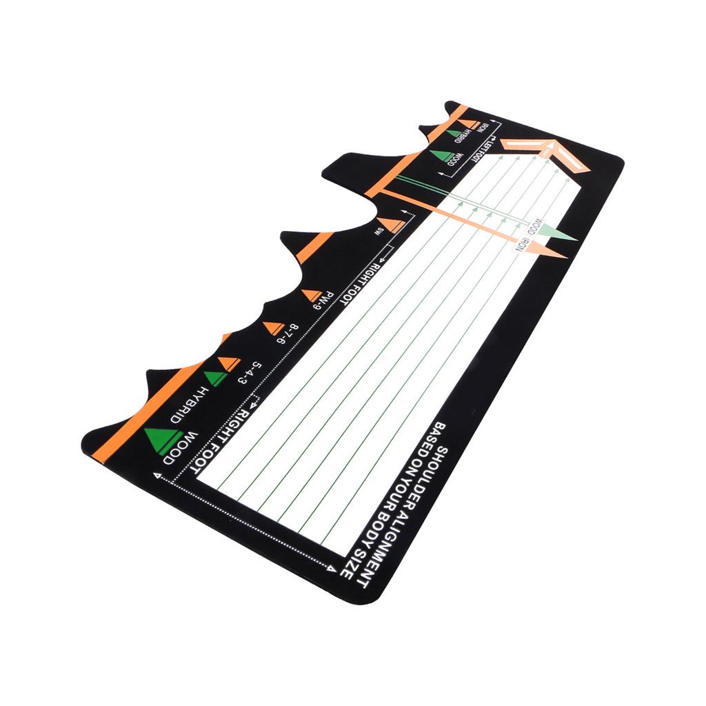 Beginner Golf Practice Swing Mat Golf Training Mat Posture Assistance Golf Swing Stand Mats for Beginners Enduring