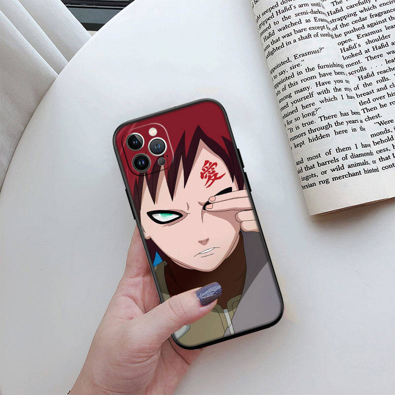 MH97 Naruto Gaara Phone Shell for Samsung S20 S21 S22 S23 S24 FE Ultra Plus Lite S21S A55 A07 A17 F06 F16 M06 M16 M56 A36 A37 A57
