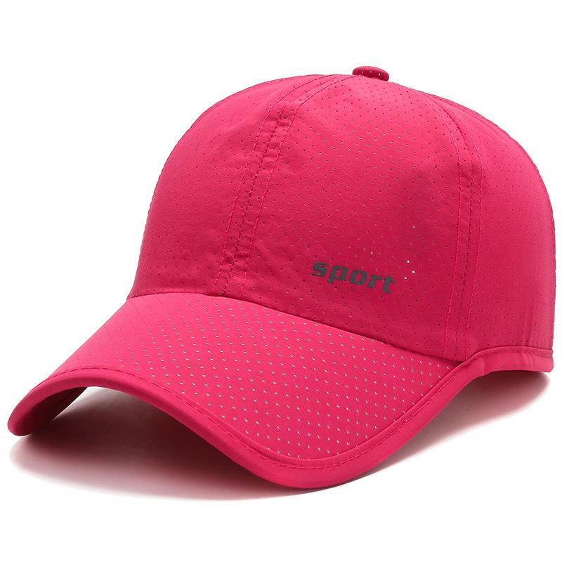 Hat Men's Summer Thin Quick Drying Cap Outdoor Sunscreen Travel Sun Hat Leisure Fishing Shade Baseball Cap Tide